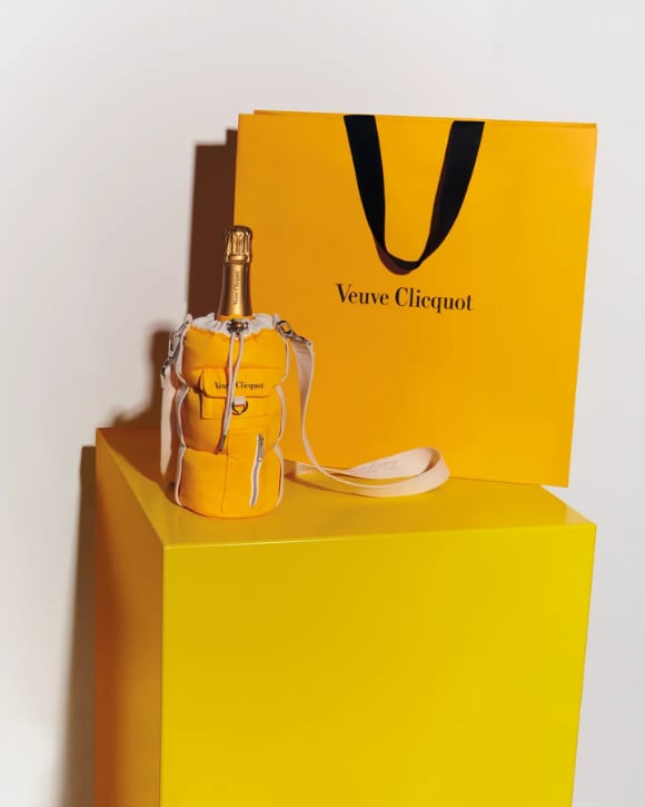 Veuve Clicquot Puffy Bottle Holder 